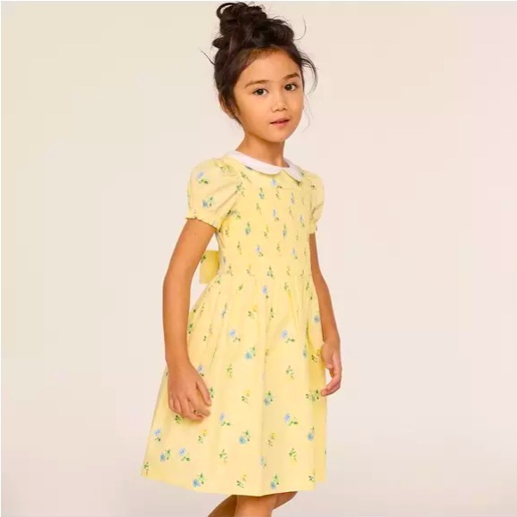 The Charlotte Floral Smocked Dress - Picture 1 of 1